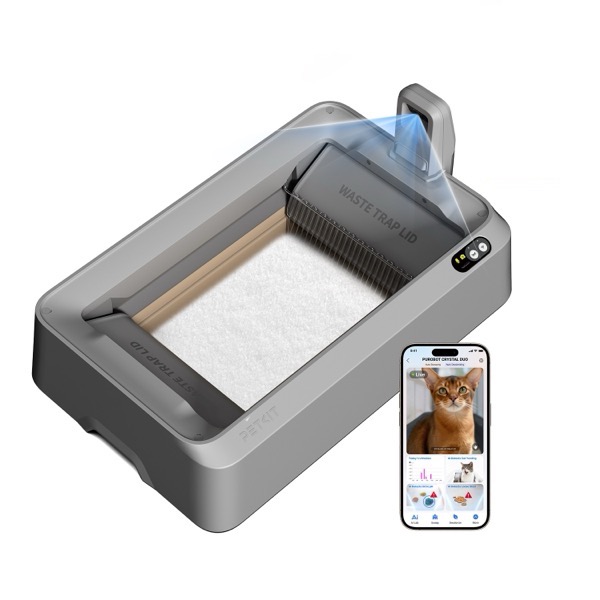 PETKIT PUROBOT Crystal Duo (abierto, gris)